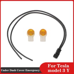 For Tesla Model 3 Model Y Car Accessories Under Dash Cover Emergency Speaker Wire Harness Cable Adapter Connector Repair Kit