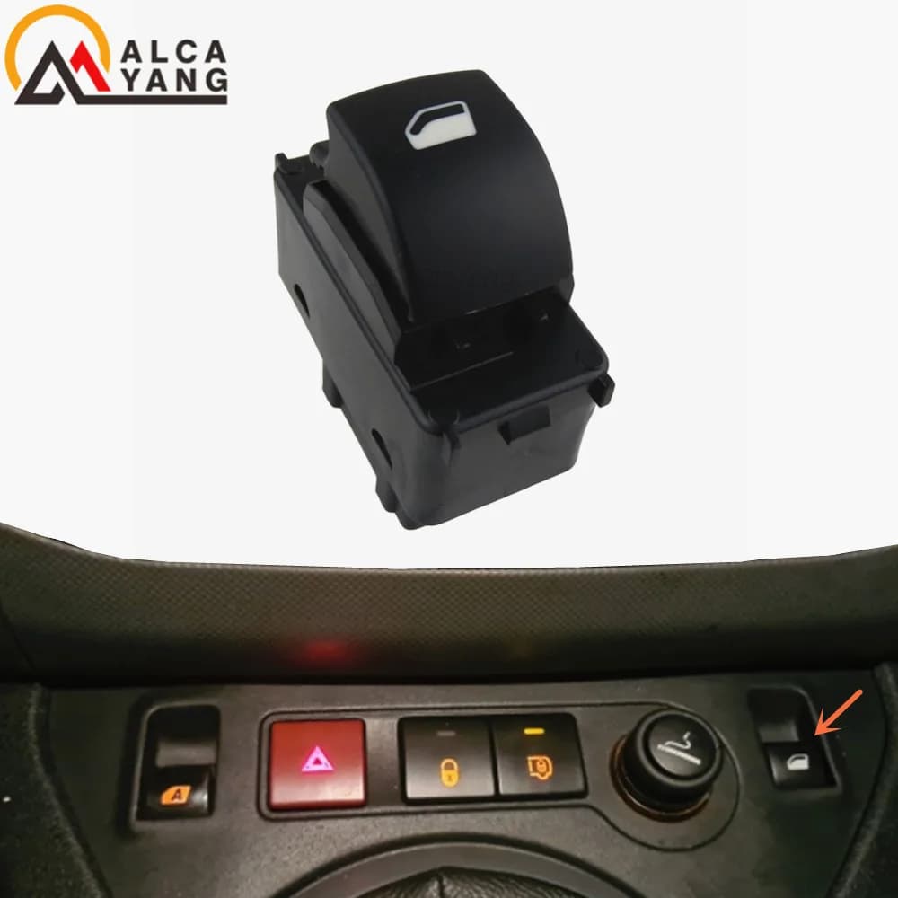 Window Regulator Switch Button For Peugeot Partner Tepee 207 Citroen Berlingo 6554.QK 6554QK 6490.E2 6490E2 100011722