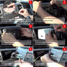 2 Pair Radio CD Stereo Removal Key Release Pin Extractor For Ford Focus Mondeo C-Max Fiesta Transit Car Extraction Install Tools