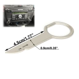 2 Pair Radio CD Stereo Removal Key Release Pin Extractor For Ford Focus Mondeo C-Max Fiesta Transit Car Extraction Install Tools