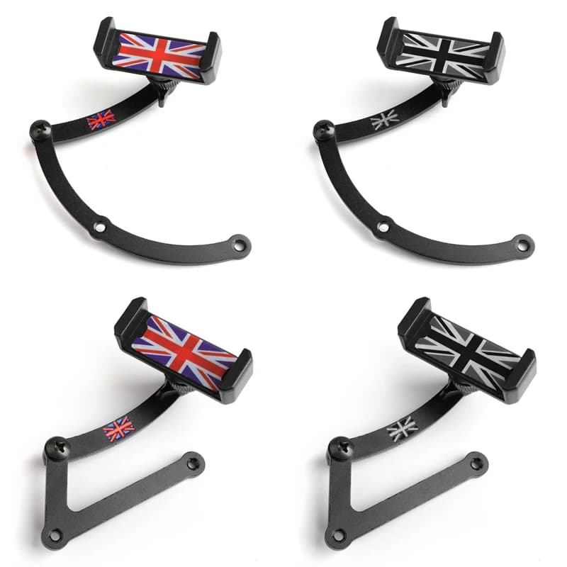 Phone Holder For MINI Cooper R55 R56 R57 R60 R61 F54 F55 F56 F57 F60 R50 R52 R53 08-20 Car Mount Mobile Phone Holder Bracket