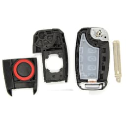 BEST KEY Remote Key Shell Case Car Key Fob TOY40/HYN14 Blade 3/4 Buttons For KIA K3 K2 K5 Rio Sorento Carens Cerato Forte Car