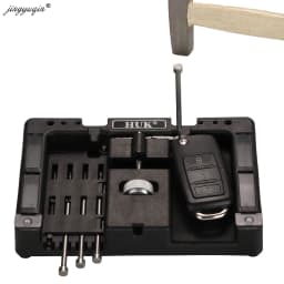 Original HUK Car Key Fixing Tool Vice Of Flip key Pin Remover Split Disassembly Pin Tool for Locksmith Tool With Four Pins