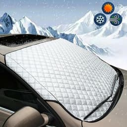 1Pc Universal Car Front Windshield Cover Auto Sunshade Snow Ice Protection Cover Winter Summer Windshield Shield 150cm x 70cm