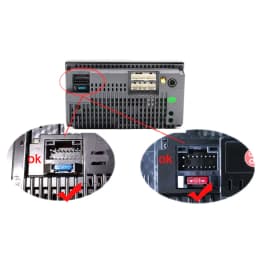 Car Audio MP5 Player ISO Cable Autoradio Radio Accessories for VW Hyundai Honda Toyota Nissan Mitsubish Ford Outlande Suzuki Kia