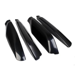 4PCS/set Roof Rack Rail End Cover Shell Replace for Toyota Land Cruiser Prado 150 FJ150 2010-2015 2016 2017 2018 Car Accessories