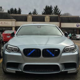 M Sport Style Front Grille Trim StripS Cover Frame Stickers For BMW F20 F21 F22 F23 F30 F31 F32 F33 F44 F45 F46 G11 G12 G20 G21