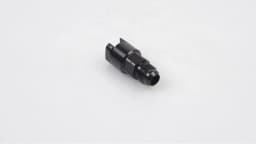 Quick Connect 6AN AN6 Male To 3/8", 5/16" Quick Disconnect Male Push On EFI Fitting Adapter Aluminum Black TF-1081-90-5/16
