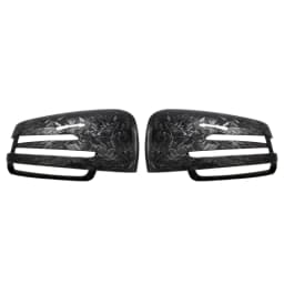 For Mercedes Benz A B C E S CLA GLA GLK Class W176 W246 W204 W212 W221 C177 X204 X156 Carbon Fiber Car Rearview Mirror Cover