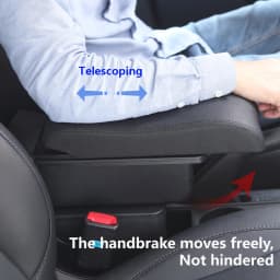 For Kia Picanto Armrest Box For Kia Picanto 3X-Line Car Armrest Curved Surface leather Simple installation Storage box Interior