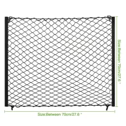 4 HOOK CAR TRUNK CARGO NET For Mitsubishi ASX Outlander Pajero For Volkswagen VW Touareg Tiguan Golf 6 7 PASSAT B6 B7 B8 CC