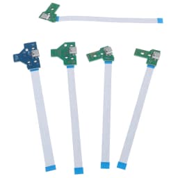 1Pc USB Charging Port Socket Circuit Board For 12Pin JDS 011 030 040 055 14Pin 001 Connector For PS4 Controller