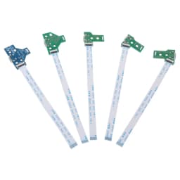 1Pc USB Charging Port Socket Circuit Board For 12Pin JDS 011 030 040 055 14Pin 001 Connector For PS4 Controller