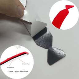 20Pcs Squeegee Felt Cloth for Car Vinyl Film Wrapping Scraper No Scratch Microfiber Replaceable Felts for Vinyl Spatula