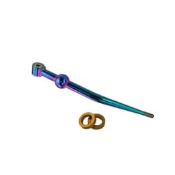 Single Bend Short Throw Shifter 96-00 for Honda Civic EK B16 B18 B20 Steel Shift 97 98 99 SK-1012 Aluminum