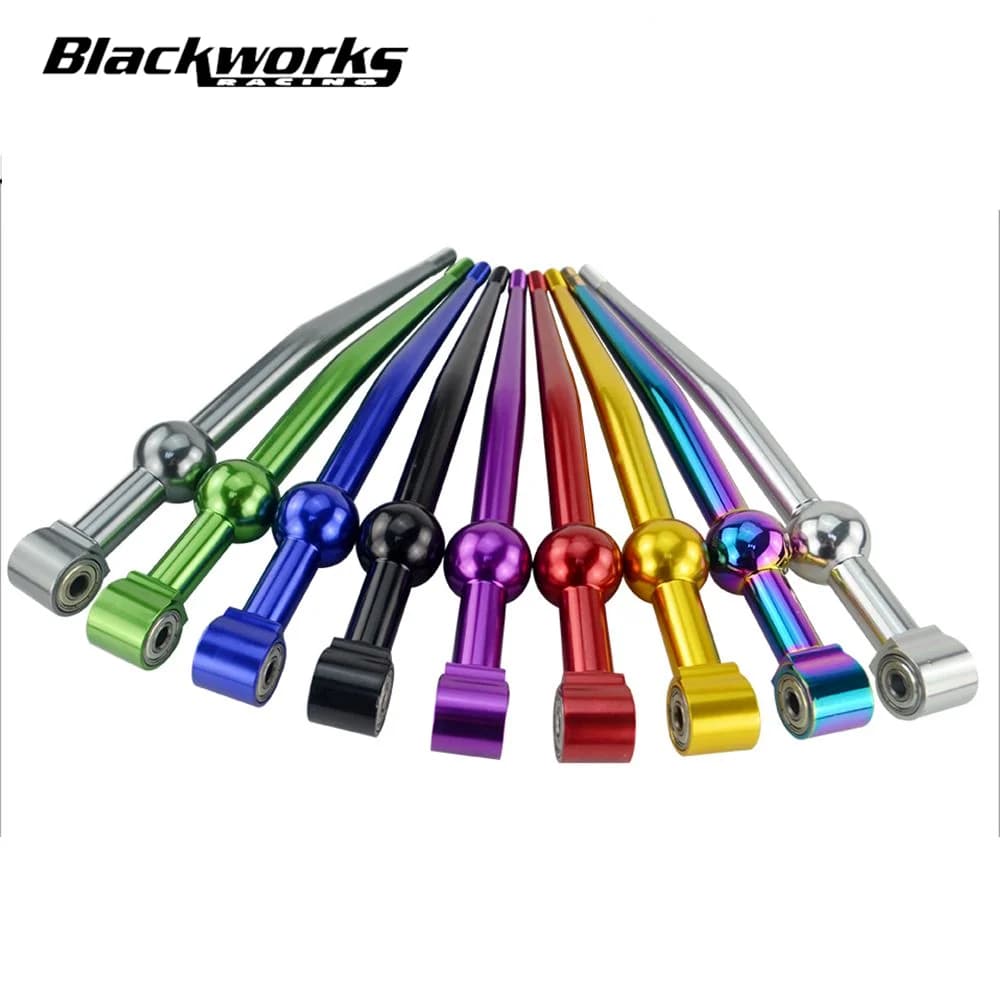 Single Bend Short Throw Shifter 96-00 for Honda Civic EK B16 B18 B20 Steel Shift 97 98 99 SK-1012 Aluminum