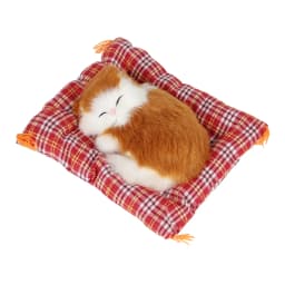 Lovely Plush Kittens Doll Toy Car-styling Car Ornaments Dashboard Decoration Home Decoration Cute Simulation Sleeping Cats