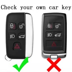 TPU Car Remote Key Case Cover Shell for Land Rover Range Rover Sport Evoque Freelander Velar Discovery 4 Jaguar XE XJ XF Guitar