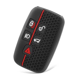 5 Buttons Silicone Car Key Case Cover For Land Rover Range Rover Sport Velar Evoque Freelander2 Discovery Jaguar XF XJ XJL XE