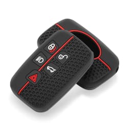 5 Buttons Silicone Car Key Case Cover For Land Rover Range Rover Sport Velar Evoque Freelander2 Discovery Jaguar XF XJ XJL XE