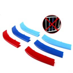 3Pcs Car Grille Trim Strip For BMW X1 X2 X3 X4 X5 X6 X7 E84 F48 F49 F39 E83 F25 G01 F26 G02 E70 F15 E53 G05 E71 E72 F16 G06 G07