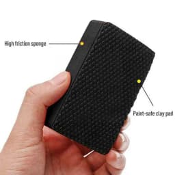 3Pcs Car Clay Bar Pad Sponge Block Cleaning Eraser Tools Car Cleaning Tools Car Polishing Wax Sponge Auto Detail Care 9*6*2.5cm