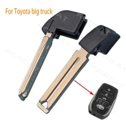 10pc Emergency Smart Prox Remote Key Fob Blade Single Insert Blank for Toyota Camry RAV4 Domineering Lexus Lexus Cruiser Car Key