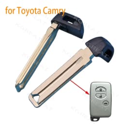 10pc Emergency Smart Prox Remote Key Fob Blade Single Insert Blank for Toyota Camry RAV4 Domineering Lexus Lexus Cruiser Car Key