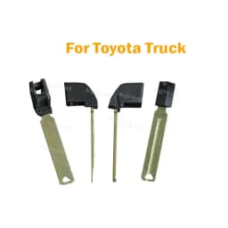 10pc Emergency Smart Prox Remote Key Fob Blade Single Insert Blank for Toyota Camry RAV4 Domineering Lexus Lexus Cruiser Car Key