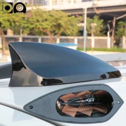 Universal 5D Shark Fin Antenna Auto Car Radio Aerials FM AM Stronger Signal Piano Paint For Alfa Romeo 156 147 159