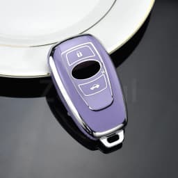 Car Smart Key Cover Case Bag For Subaru WRX XV Crosstrek Legacy BRZ Forester Impreza STi Outback 2015 - 2019 Shell Holder Fob