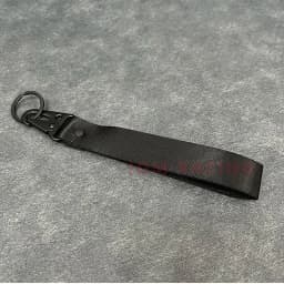 Fashion Solid Color Ribbon Keychain Lanyard Business Gift Key Chain Men Women Car Key Strap Waist Wallet KeyChains Keyrings