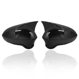 Mirror Cover Piano Black Exterior Accessories For Seat Ibiza 2008 2009 2010 2011 2012 2013 2014 2015 2016 2017