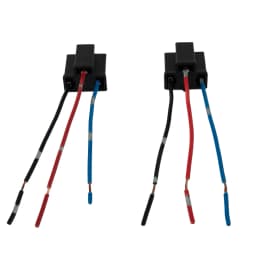 2pcs H4 3 Pin Car Headlight Replacement Repair Bulb Holder Connector Plug Wire Socket H4 Bulb Socket Auto Accessories