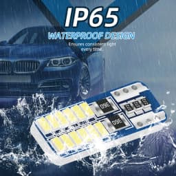 20PCS T10 W5W LED Canbus 3014 24SMD No Error 194 168 T10 LED Car Interior Instrument Light Bulb Lamp 12v Universal White 6000k