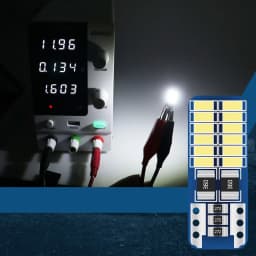 20PCS T10 W5W LED Canbus 3014 24SMD No Error 194 168 T10 LED Car Interior Instrument Light Bulb Lamp 12v Universal White 6000k