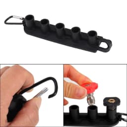 Water Gun Nozzle Connector 1/4 Quick Insert Holster Latch High-Pressure Water Gun Nozzle