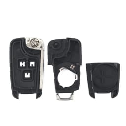 KEYYOU Flip Folding Remote Car Key Shell For Chevrolet Cruze Epica Lova Camaro Impala