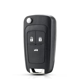 KEYYOU Flip Folding Remote Car Key Shell For Chevrolet Cruze Epica Lova Camaro Impala