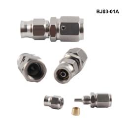 AN3 Motorcycle Motor Bike Hydraulic Brake Oil Hose Line Banjo Fitting m10x1 stainless Steel 10mm New