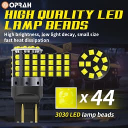 1pcs Super Bright Car Lights LED 1156 BA15S P21W BAU15S PY21W 1157 P21/5W W21W 3030SMD Canbus Turn Signal Lamps DRL No Error 12V