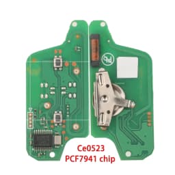 jingyuqin 2/3 Buttons For Peugeot 407 407 307 308 607 Citroen C2 C3 C4 C5 ASK/FSK Remote Key Circuit Board CE0523/36 pcf7941/61