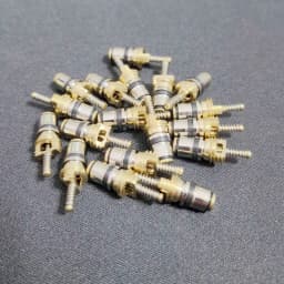 Free Shipping, (100 Pieces) Air Conditioning Charge Cold Medium Interface Valve Core for Peugeot