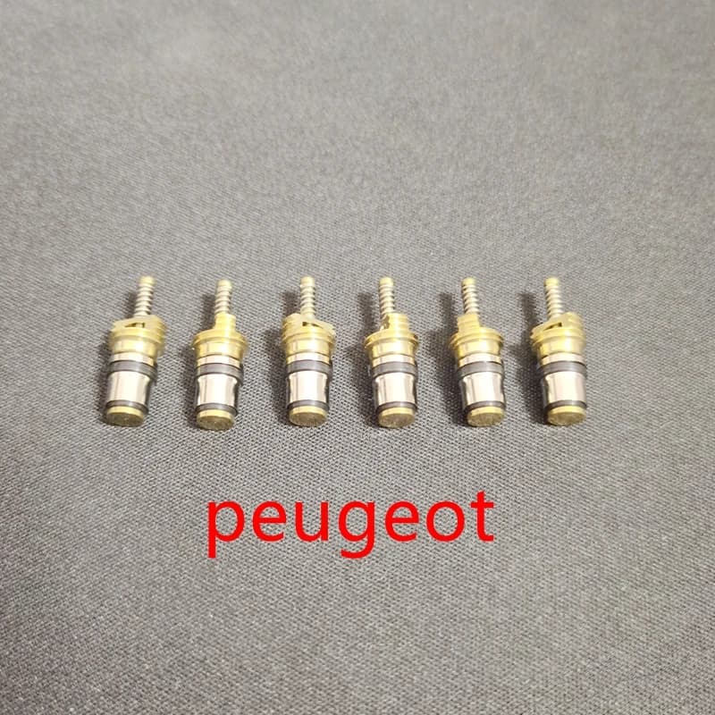 Free Shipping, (100 Pieces) Air Conditioning Charge Cold Medium Interface Valve Core for Peugeot