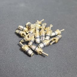 Free Shipping, (100 Pieces) Air Conditioning Charge Cold Medium Interface Valve Core for Peugeot