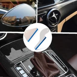 Car Silicone Squeegee Window Tint Squeegee Windshield Cleaning Water Removing Scraper Water Blade Glass Film Install Tool