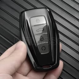 TPU Car Remote Key Case Cover Holder Shell For Geely Emgrand X7 EX7 Coolray 2019-2020 Auto Styling Fob Accessories