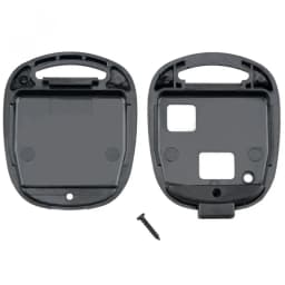Car Key Case 2 Buttons Car Remote Key Shell with TOY43 Blade + 2 Micro Switches Fit for Toyota Yaris Prado Tarago Camry Corolla