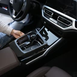 For BMW 3 Series 4 Series G20 G21 G22 2020-2025 ABS Carbon Fiber Car Gear Panel Cover Interior Kit Trim Stickers Car Accessories