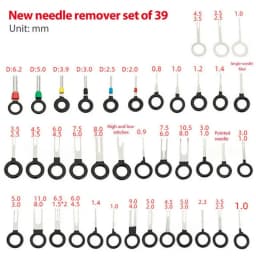 41/26pcs Car Terminal Removal Kit Box Wire Plug Connector Extractor Puller Release Pin Extractor Set Terminal Plug Repair Tools
